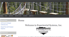 Desktop Screenshot of experientialsystems.com